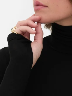 Haut à Manches Longues Et Col Roulé Rita Ora|Primark