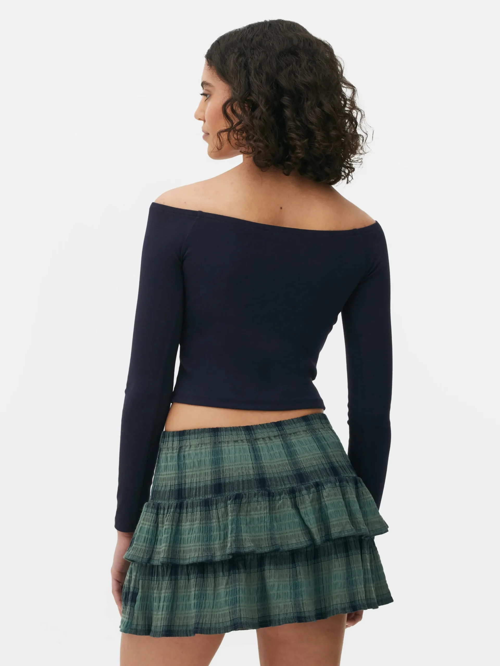 Haut Court à Encolure Bateau Et Manches Longues|Primark Sale