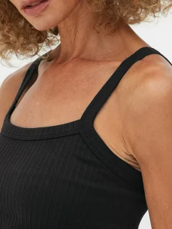 Haut Court à Texture Côtelée|Primark Online