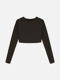 Haut Court De Sport à Manches Longues En Tissu Ultra-doux Rita Ora|Primark Clearance