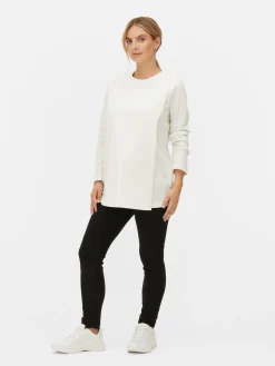 Haut De Maternité Cache-cœur à Manches Longues|Primark Clearance