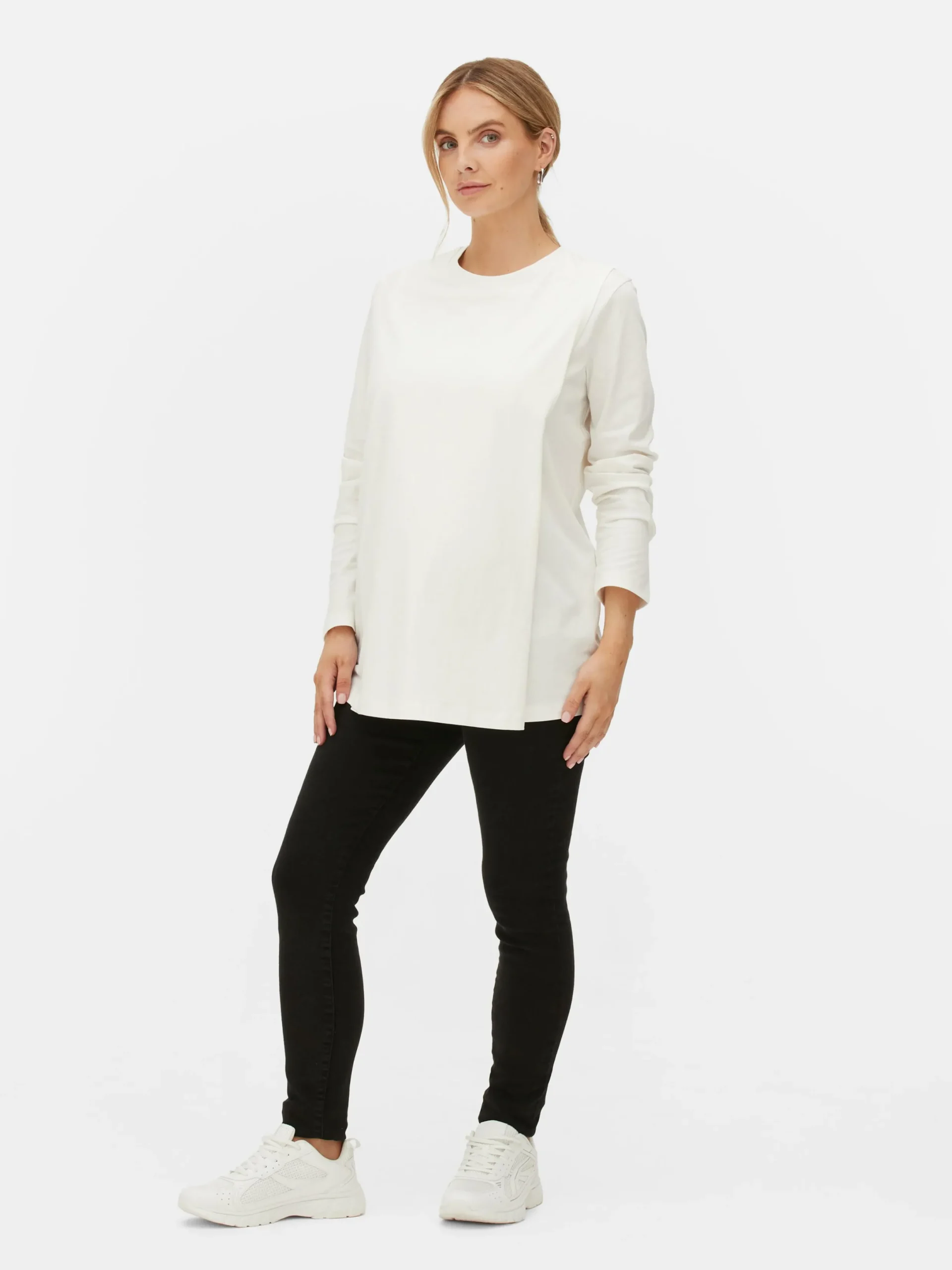 Haut De Maternité Cache-cœur à Manches Longues|Primark Clearance