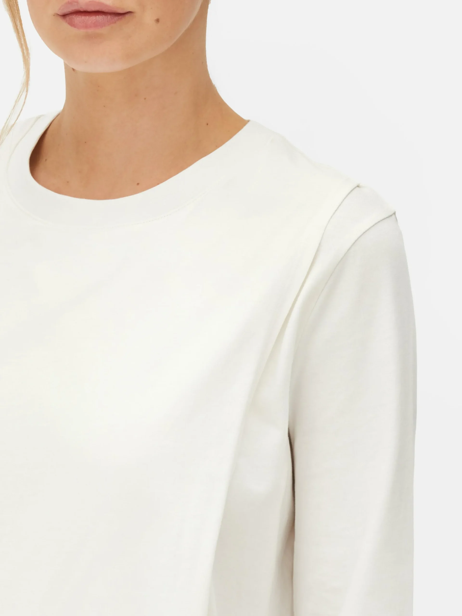 Haut De Maternité Cache-cœur à Manches Longues|Primark Clearance