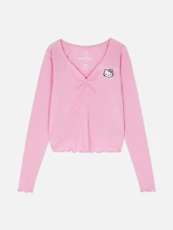 Haut De Pyjama En Pointelle Hello Kitty|Primark New