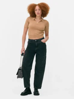 Haut En Maille Fine à Col Et Manches Courtes|Primark Hot