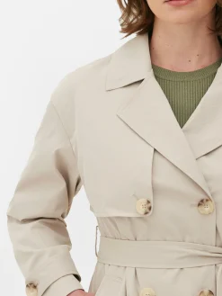 Imperméable à Double Boutonnage Et Ceinture|Primark Online