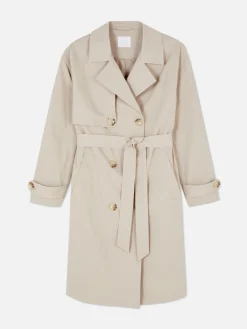 Imperméable à Double Boutonnage Et Ceinture|Primark Online