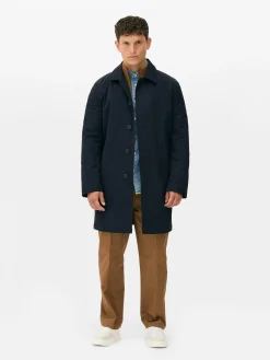 Imperméable Long à Boutonnage Simple|Primark Online