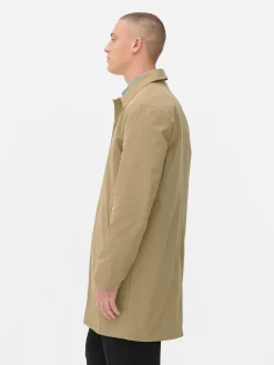 Imperméable Long à Boutonnage Simple|Primark Discount