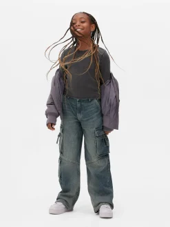 Jean Cargo à Effet Vieilli|Primark Online