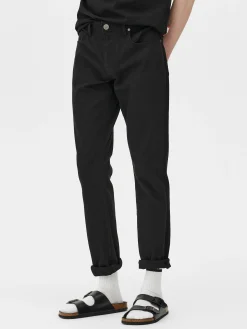 Jean Coupe Slim En Sergé|Primark Discount