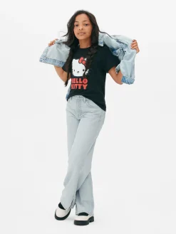 Jean Denim Large Fendu|Primark