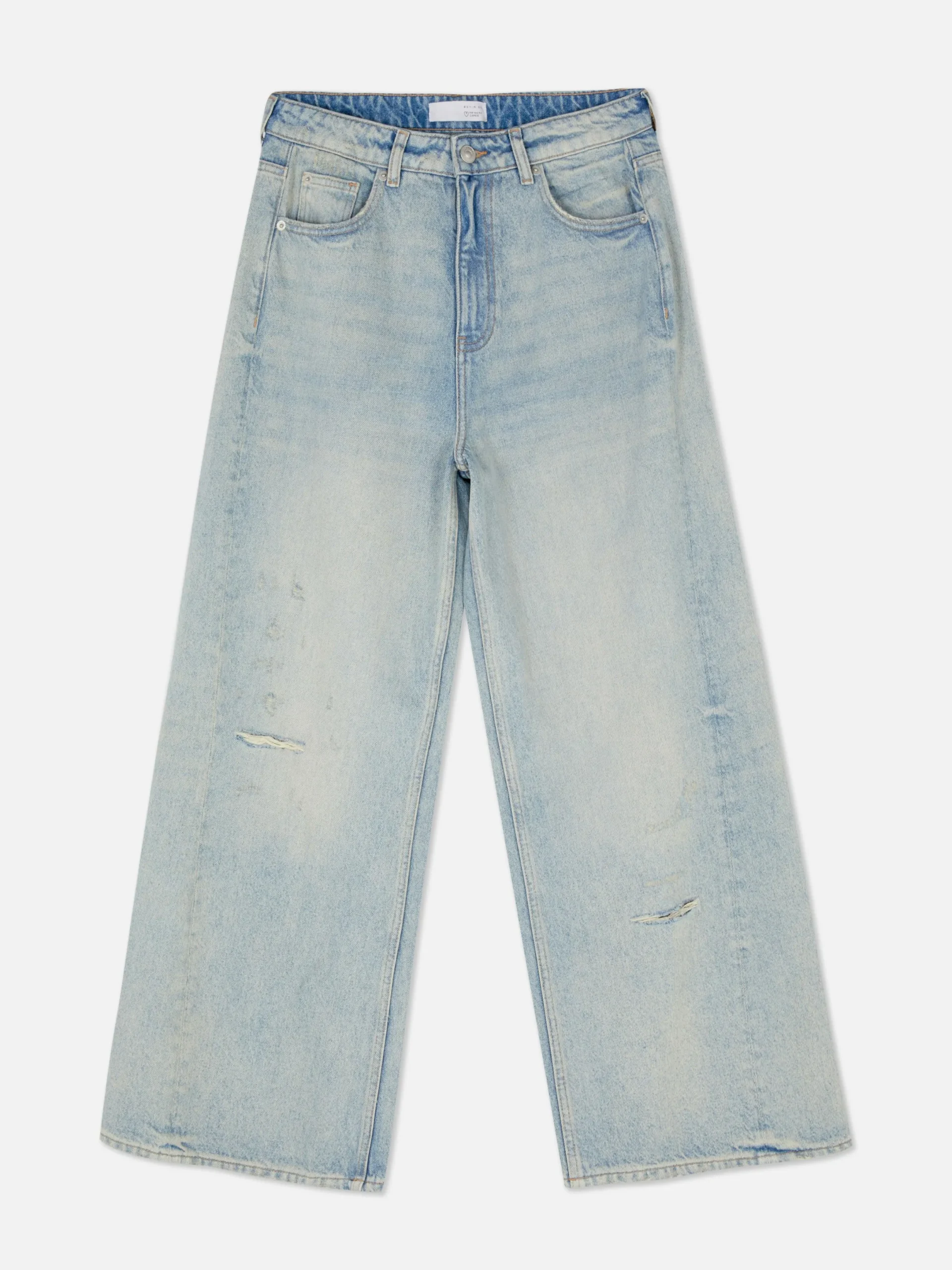 Jean Skater Effet Légèrement Vieilli|Primark Hot