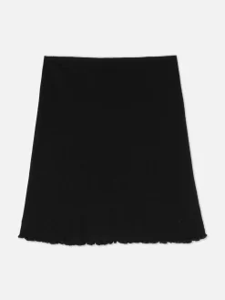 Jupe Côtelée à Bord Ondulé|Primark Best