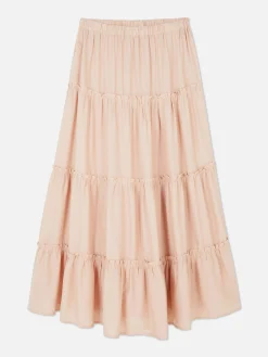 Jupe Longue à Superpositions|Primark Sale