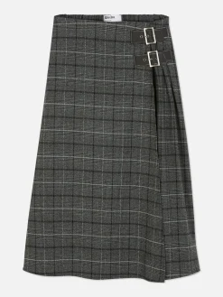 Jupe Mi-longue Plissée à Boucle Rita Ora|Primark Outlet