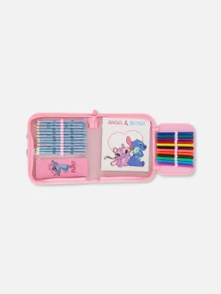 Kit De Fournitures De Bureau Disney Stitch & Angel|Primark Clearance