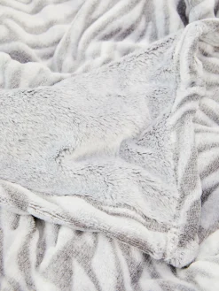 Large Couverture à Imprimé Zèbre|Primark New