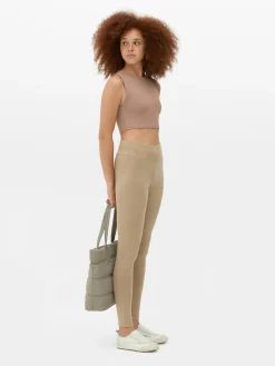 Legging Taille Haute En Jersey|Primark Discount