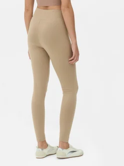 Legging Taille Haute En Jersey|Primark Discount