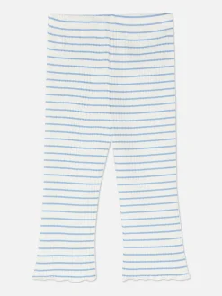 Legging évasé Côtelé à Rayures|Primark Hot