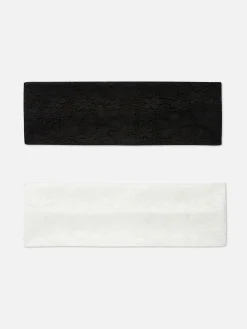 Lot De 2 Bandeaux En Dentelle|Primark Clearance