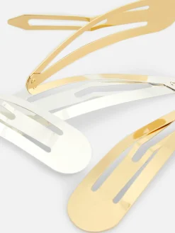 Lot De 4 Barrettes En Métal|Primark Best