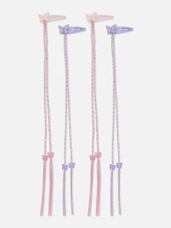 Lot De 4 Barrettes Papillons|Primark Hot