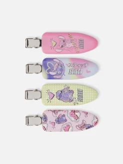 Lot De 4 Barrettes Sans Marque Disney Lilo & Stitch|Primark Hot