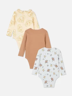 Lot De 3 Bodys Disney Le Roi Lion 30e Anniversaire|Primark Discount