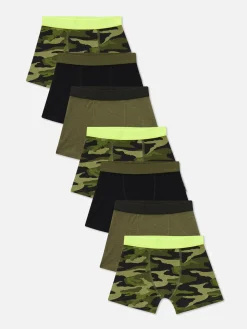 Lot De 7 Boxers Camouflage|Primark Clearance