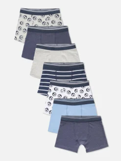 Lot De 7 Boxers De Football Variés|Primark Outlet