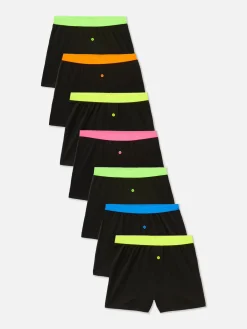 Lot De 7 Boxers Fluo|Primark Clearance