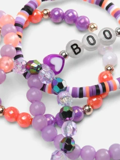 Lot De 5 Bracelets Ornés De Perles Halloween|Primark Outlet