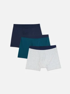 Lot De 3 Caleçons Variés En Coton Mélangé|Primark Discount