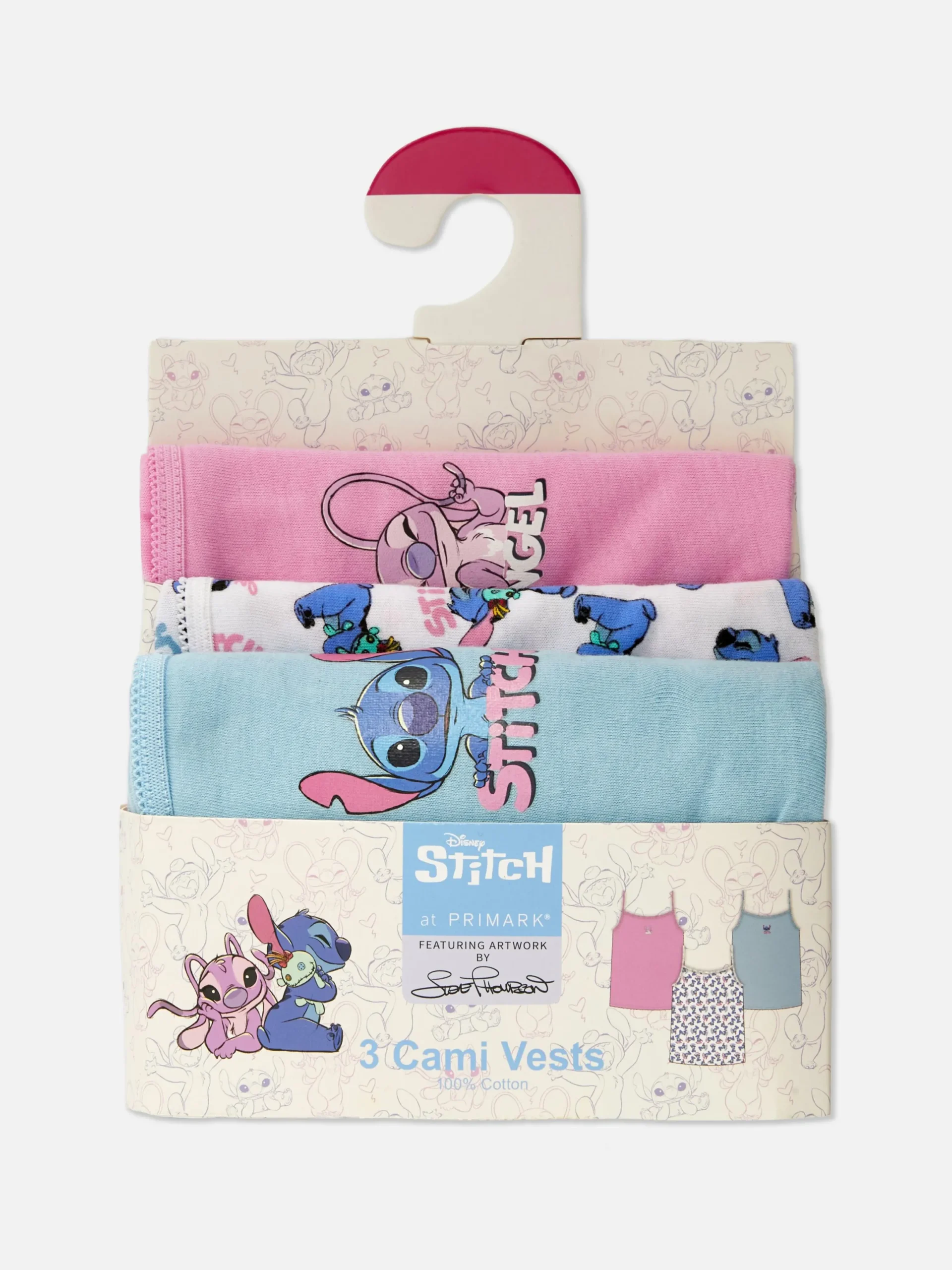 Lot De 3 Caracos Disney Stitch|Primark New
