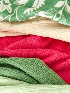 Lot De 5 Chiffons De Ménage Côtelés|Primark Best