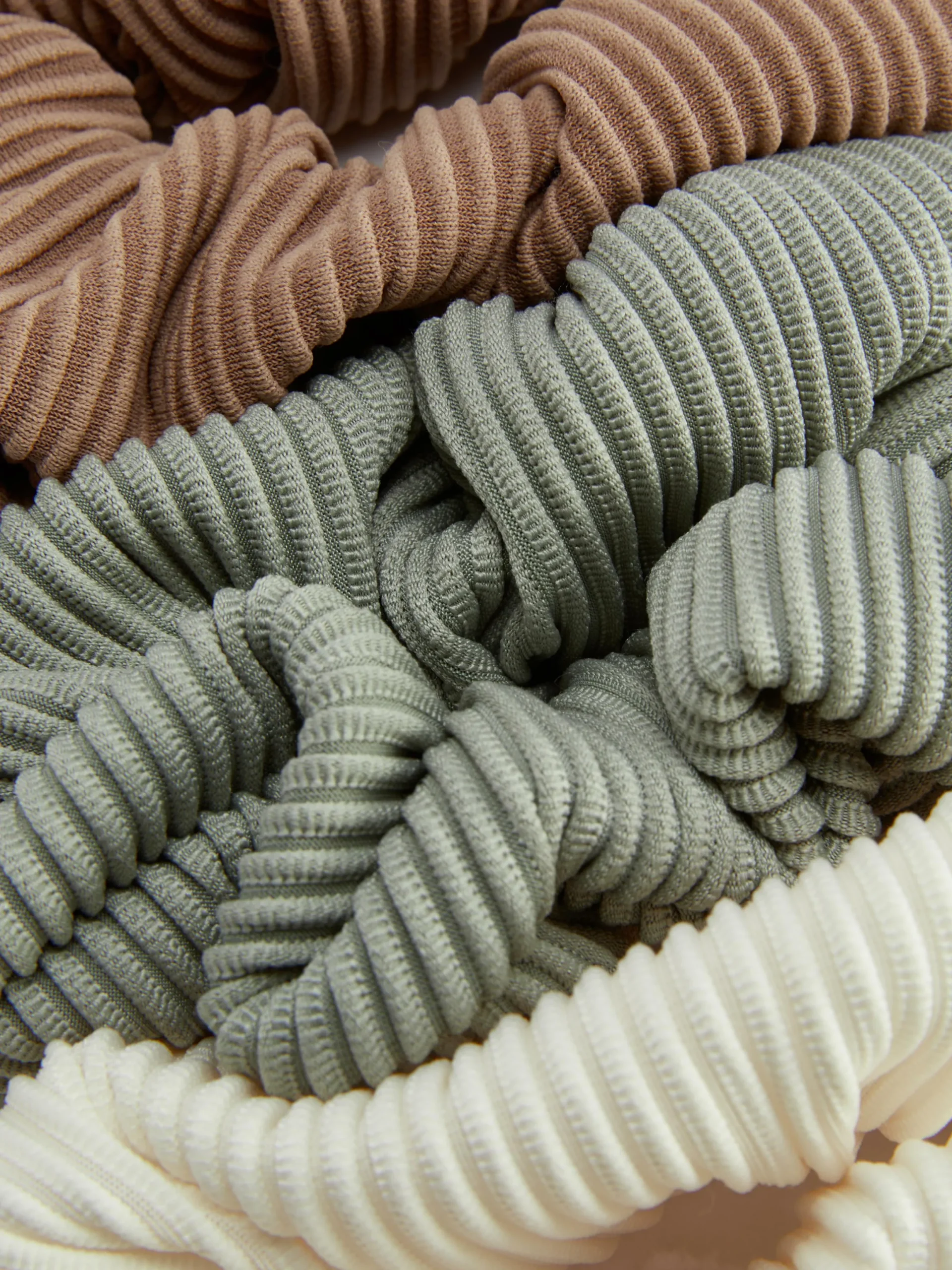 Lot De 3 Chouchous Côtelés|Primark Clearance