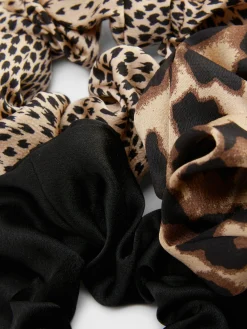 Lot De 3 Chouchous En Satin à Imprimé Animalier|Primark