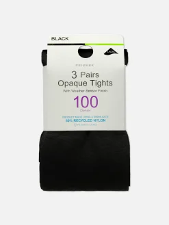 Lot De 3 Collants Opaques 100 Deniers|Primark Discount