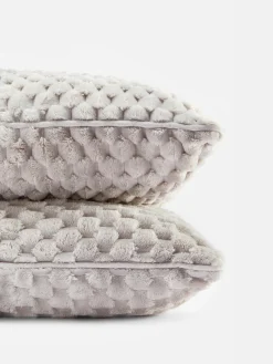 Lot De 2 Coussins Texturés Effet Nid D’abeille|Primark New