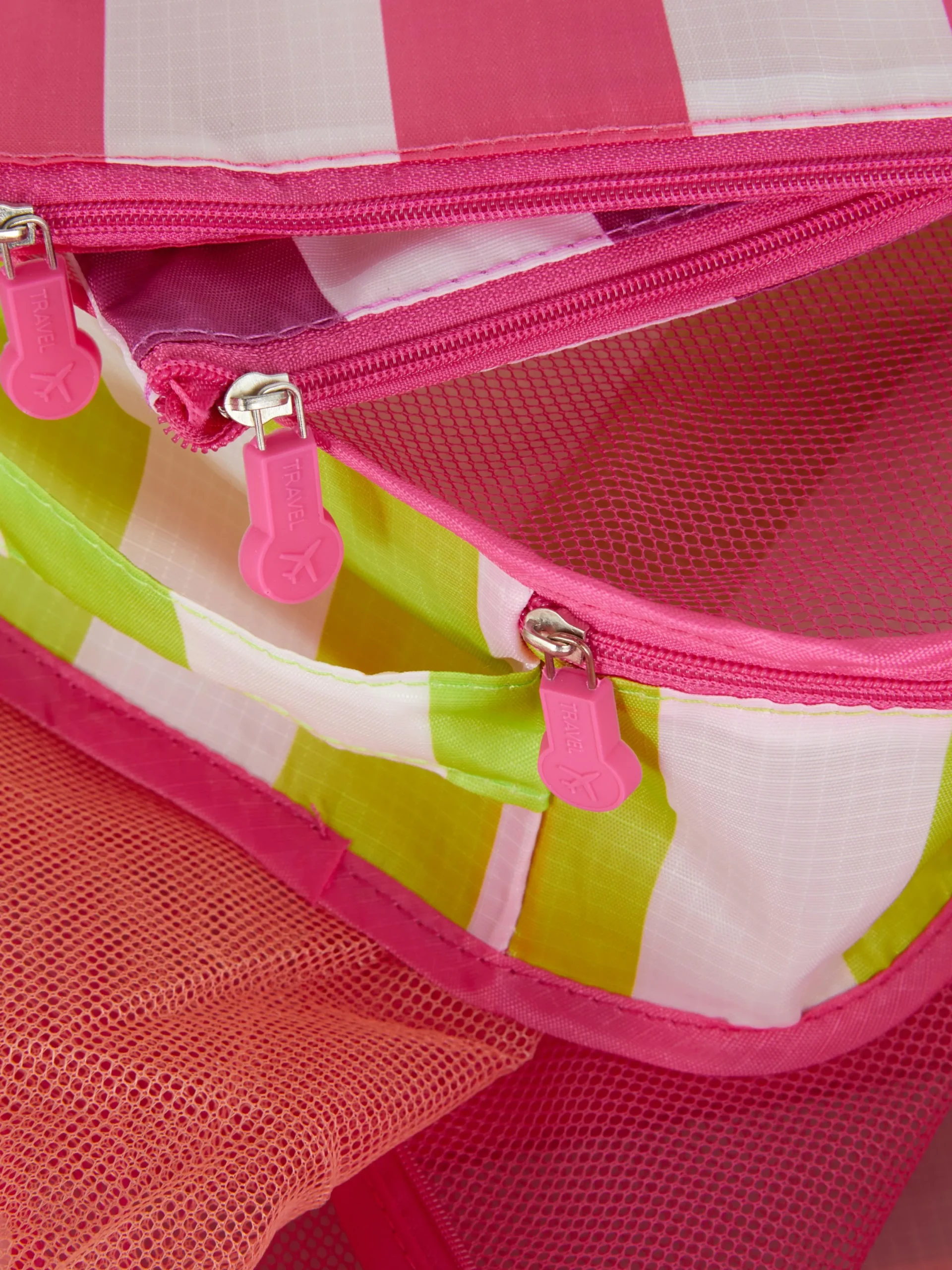 Lot De 5 Cubes De Rangement à Rayures|Primark Discount