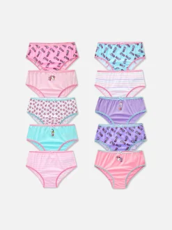 Lot De 10 Culottes à Imprimé Licorne|Primark Sale