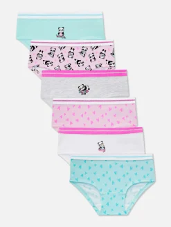Lot De 6 Culottes à Motif Panda|Primark Outlet