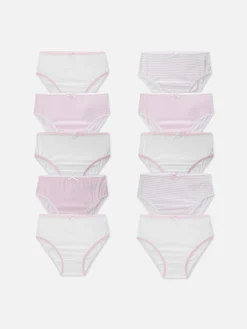 Lot De 10 Culottes à Rayures Et étoiles|Primark Hot