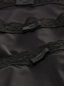 Lot De 3 Culottes En Microfibre Et En Dentelle|Primark New