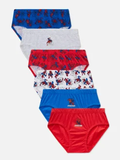 Lot De 6 Culottes Marvel Spider-Man|Primark Clearance