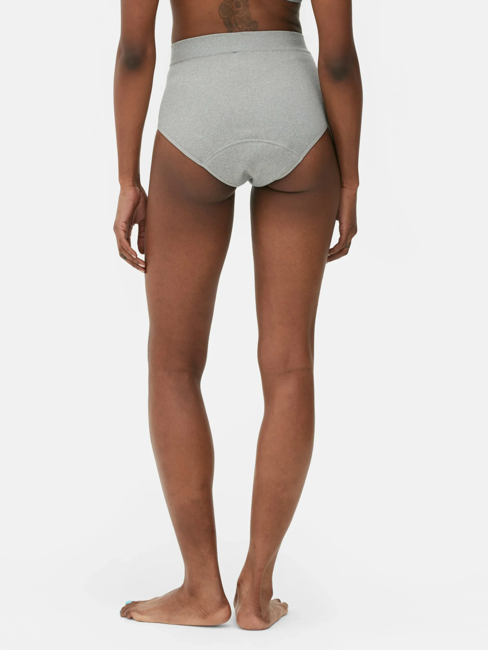 Lot De 3 Culottes Menstruelles Côtelées Taille Haute|Primark Discount