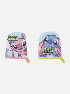 Lot De 2 Gants De Toilette Disney Lilo & Stitch|Primark