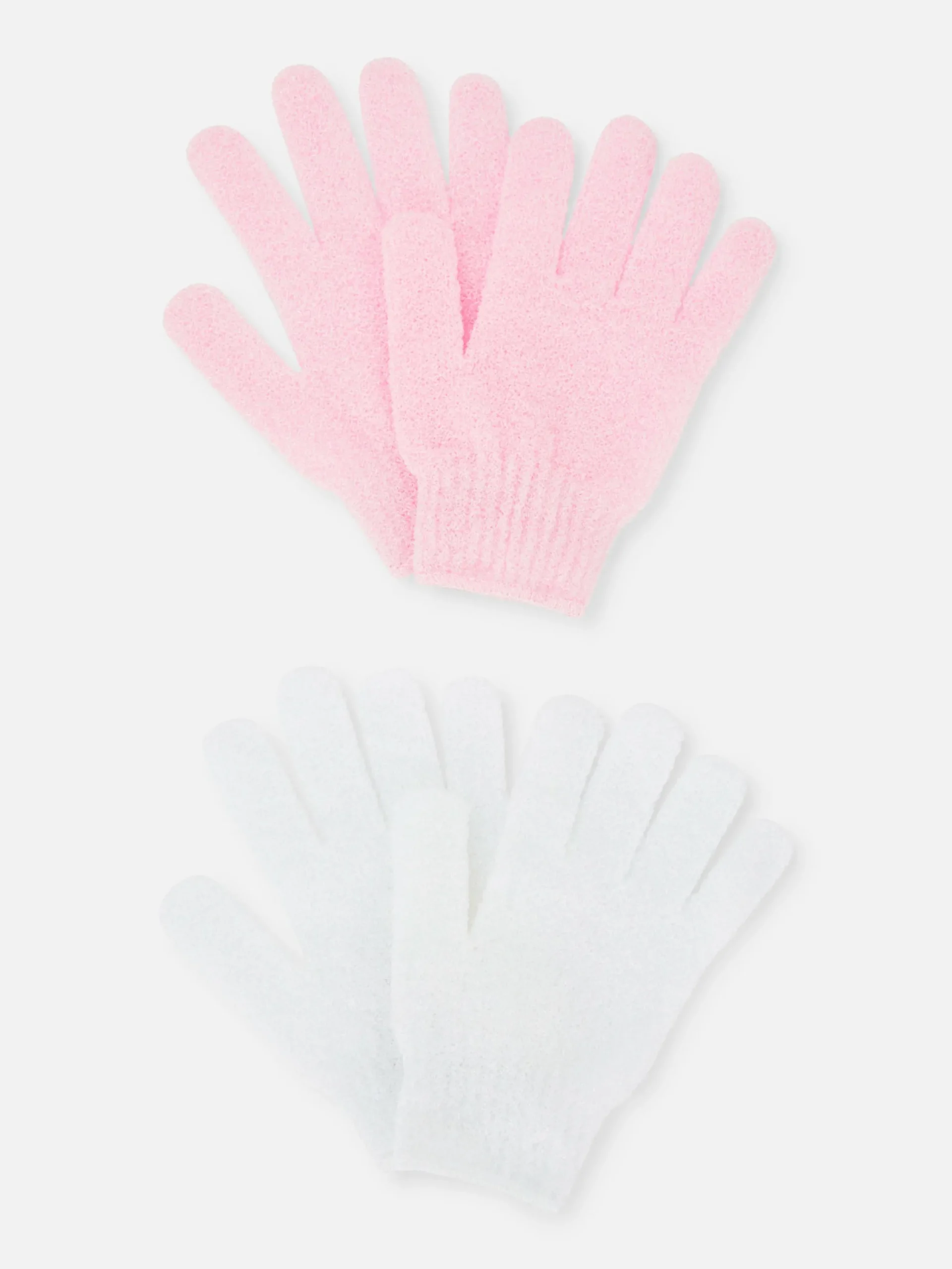 Lot De 2 Gants Exfoliants|Primark Outlet